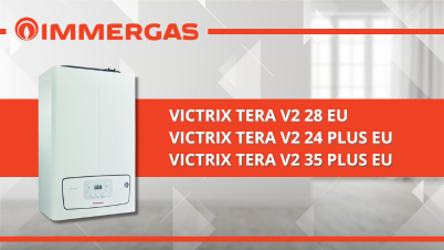 Nowa generacja kotłów Victrix Tera V2 od IMMERGAS