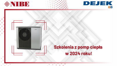 NIBE - Szkolenia z pomp ciepła w 2024 roku!