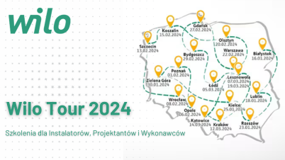 WILO - Wilo Tour 2024 - Warsztaty dla Instalatora i Projektanta