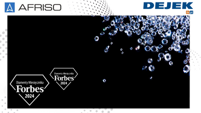 AFRISO - Zdobywa kolejny Diament Forbesa!