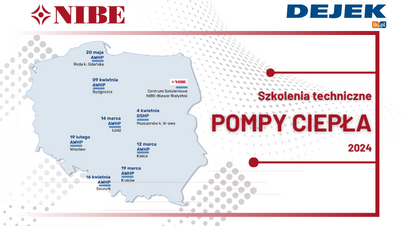 NIBE -Szkoleń techniczne dotyczące pomp ciepła