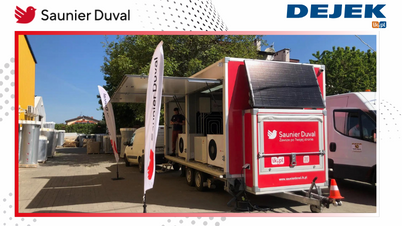 SAUNIER DUVAL - Fotorelacja z wizyty Infomobilu