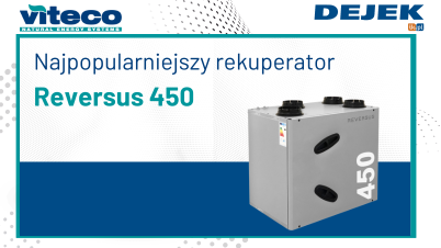 VITECO - Jakie zalety posiada rekuperator Reversus 450?