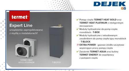 TERMET - Expert Line: Urządzenia zaprojektowane dla instalatorów!