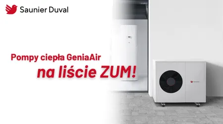 SAUNIER DUVAL - Pompy ciepła GeniaAir dostępne na liście ZUM
