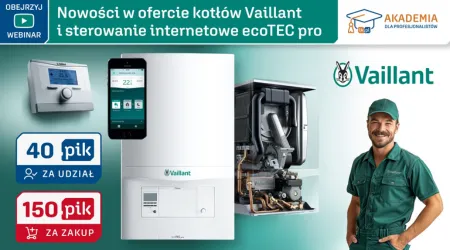 Webinar Akademii IK i Vaillant - kotły ecoTEC pro i sterowanie internetowe
