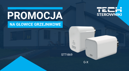 Głowice TECH Sterowniki STT-869 i G-X w promocji!
