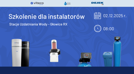 Szkolenie dla instalatorów – stacje uzdatniania