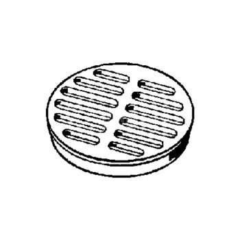 Kratka VIEGA 49415 okrągła tworzywo sztuczne fi 100mm do wpustu