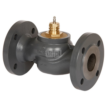 Zawór regulacyjny dwudrożny DANFOSS VL2, DN 8 x DN 8 (kołnierz x kołnierz), PN 6, Kvs: 100 m3/h