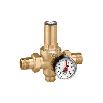 Regulator ciśnienia CALEFFI 5360, GZ 3/4'', 25 bar z manometrem