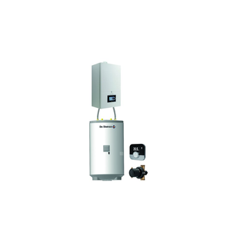 Pakiet - Kocioł gazowy jednofunkcyjny DE DIETRICH Virtuens Smart 24 kondensacyjny wiszący 3.3 - 26.1 kW + RegulatorSMART TC + Zasobnik c.w.uAQUAvie150 + Filtr magnetyczny XS90 A