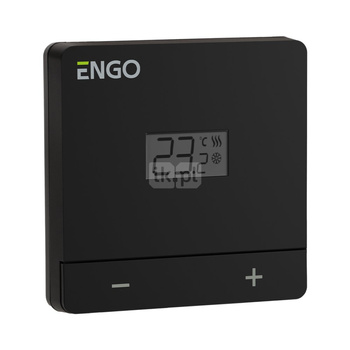 Termostat ENGO CONTROLS EASY-BATB dwużyłowe zasilanie bateria włącz/wyłącz 5..35'C 230 V 3 A