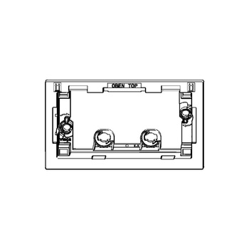 Ramka podstawowa VIEGA 858022 do podwieszanej miski WC tworzywo sztuczne