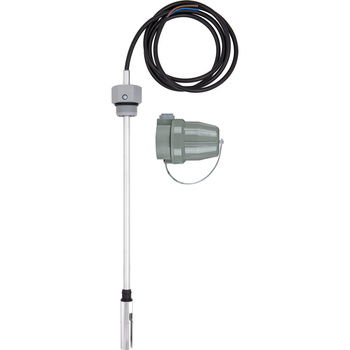Sygnalizator graniczny poziomu napełnienia AFRISO GWG 12 K/1, długość czujnika 360 mm, kabel 1.5 m, wtyczka szara