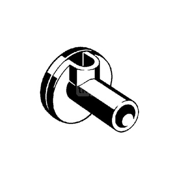 Izolacja naścienna VIEGA 1412991 (model pojedynczy) tworzywo sztuczne, kolor czarny