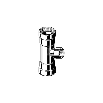 Trójnik VIEGA 42172 stal (ocynk galwaniczny/elektrolityczny) 1'' x 3/4'' x 1'' (mz x gw x mz)