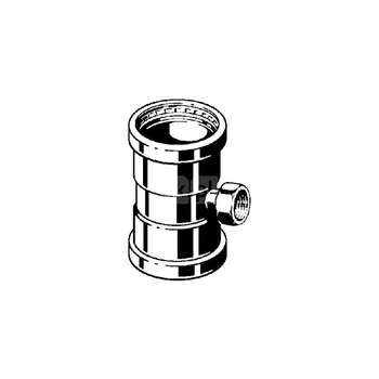 Trójnik VIEGA 24172XL Cu 64 mm x 3/4'' x 64 mm (mz x gw x mz)