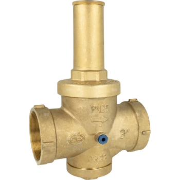 Regulator ciśnienia wody AFRISO BPR 408 mosiądz, GW 3'', 25 bar
