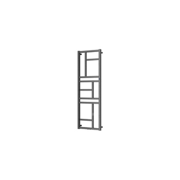 Grzejnik drabinkowy INSTAL-PROJEKT MONDRIAN, wym. 1740 x 600 mm, kolor czarny/black mat, moc 618W