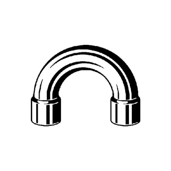 Łuk 180' VIEGA 95060 jednoczęściowy, miedź / miedź, 22 mm (lw x gw), (głębokość: 32 mm)
