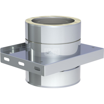 Płyta fundamentowa dla wsporników pośrednich JEREMIAS 205-DWETN07 stal nierdzewna fi 110 mm