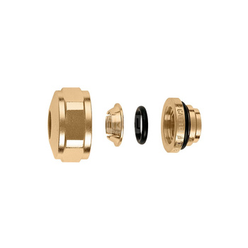 Złączka zaciskowa do rur miedzianych, mosiężnych, ze stali. Z uszczelką O-Ring 3/4-12