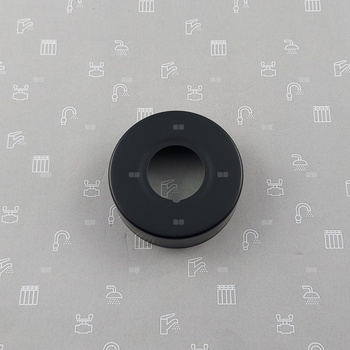 Rozeta walcowa do baterii MOZA BLACK