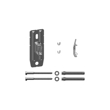 Zestaw wsporników ściennych zmiennyWA 35-45mm, biały