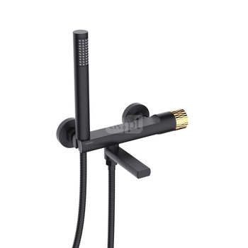 Bateria wannowa DECOR black/gold