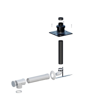 Zestaw przyłączeniowy ZB-44 szacht + zakończenie