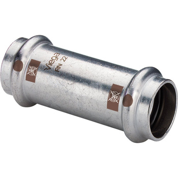 Mufa przesuwna VIEGA 17155, stal nierdzewna / stal nierdzewna, 22 mm (zw x zz)