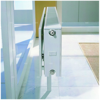 Kermi®X2®Plan-V Typ12 wys755x66x405mm biały, 10 bar, zaworowy, prawy, z osłoną