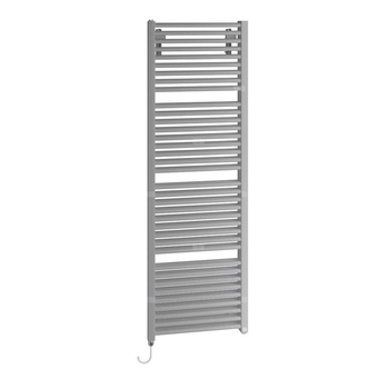 Grzejnik Kermi®Duett®-E 1492x74x784, P=1500W, srebro, WRS biały, prawy