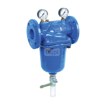 Filtr kołnierzowy, DN80 z siatką 20 mikrometrów