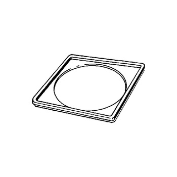 Ramka renowacyjna, stal chromoniklowa / błyszczący do odpływów prysznicowych VIEGA 49494