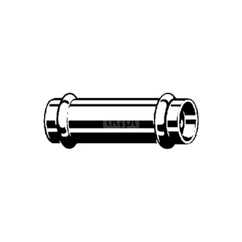 Mufa Prestabo VIEGA 11155 jednoczęściowy, stal (ocynk galwaniczny/elektrolityczny) / stal (ocynk galwaniczny/elektrolityczny), 88.9 mm x 28 mm (mz x mz), 96 mm