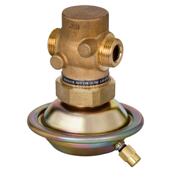 Regulator różnicy ciśnień AVP-F, PN 16, DN 20, 6.30 m³/h, 0.50 bar - 0.50 bar, Gwint zewnętrzny, G 1 A