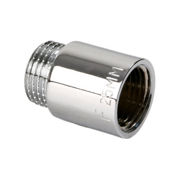 Przedłużka FERRO, mosiądz (chrom), 3/4'' (GZ x GW), 20 mm