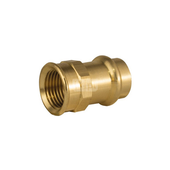 Mufa UNIPAK, mosiądz, 18 mm x 1/2'' (zw x GW)