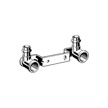 Uchwyt montażowy ścienny VIEGA 22226EX, rozstaw 120 mm, GW x mz, 3/8'' x 12mm