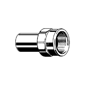 Element wsuwany Sanpress VIEGA 22121 jednoczęściowy, brąz / brąz, 18 mm, 3/4'' (kw x gw), 45 mm