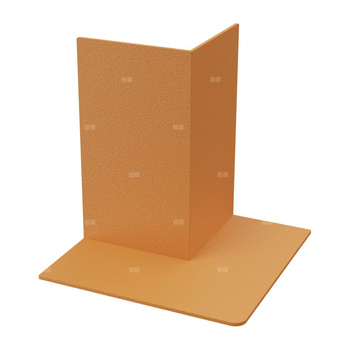 IT. NAROŻNIK DYLATACYJNY ZEWNĘTRZNY Z PIANKI PE 6MM POCHŁANIAJĄCY DŹWIĘK ZE STOPĄ 50 MM, WYSOKOŚCI 100 MM