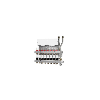 Danfoss Distribution unit, Type SGCi, 5 connections, ICON controller 24V, flow meter, zone valve, TWA 24V