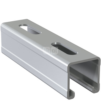 Szyna montażowa NICZUK SZMF, gr. 1.5 mm, dł. 3000 mm, stal nierdzewna (ocynk galwaniczny)