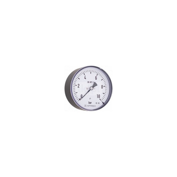 Manometr z rurką Bourdona AFRISO RF przemysłowy D411 0/1,6 bar G1/2B ekscentryczne fi 100 mm, kl. 1,0%