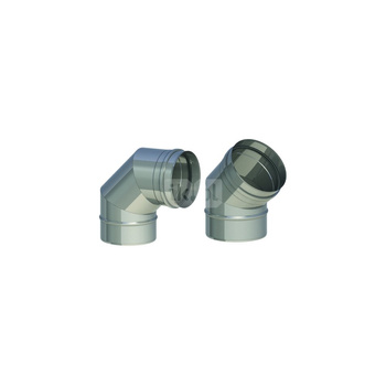 Kolano spalinowe 90° DN 100