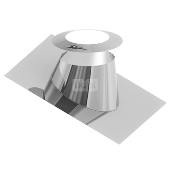 Przejście przez dach 16-25st. aluminiowe z kołnierzem fi200mm