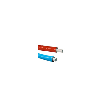 RURA WIELOWARSTWOWA PE-X/AL./PE-X W IZOLACJI 6MM CZERWONEJ 14x2 (50M)