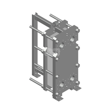 Wymiennik ciepła REFLEX RLG-21-55 płytowy CO, skręcany, 110'C, 10 bar